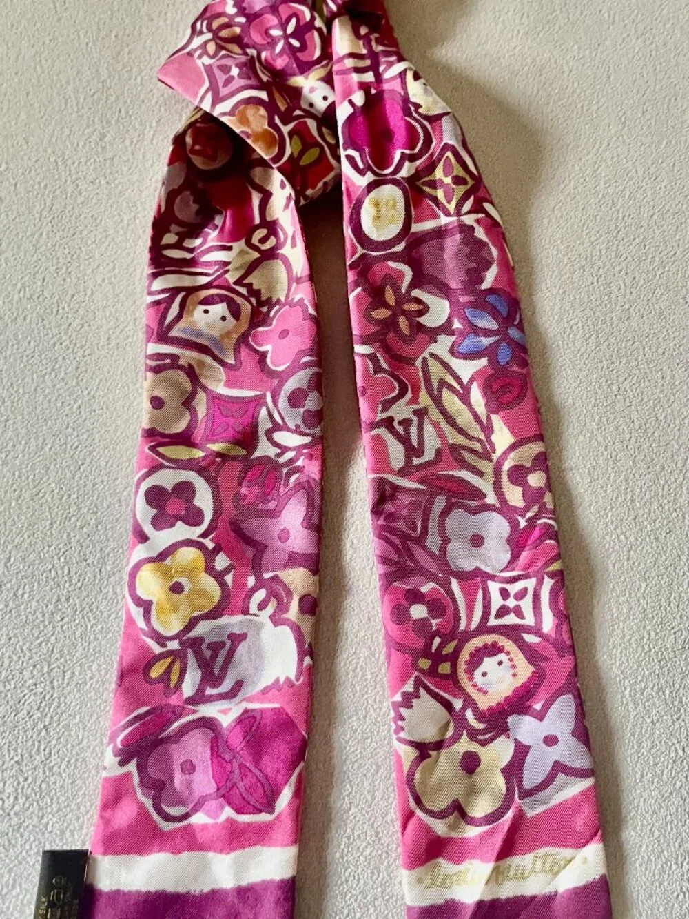 Louis Vuitton Silk Bandeau Scarf